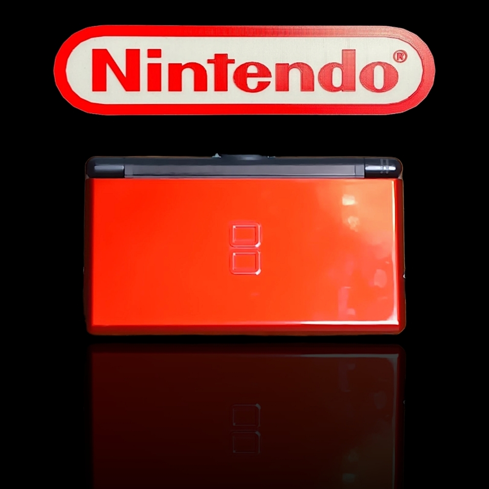 Nintendo Ds Lite Crimson & Black Tested Works !Please Read!